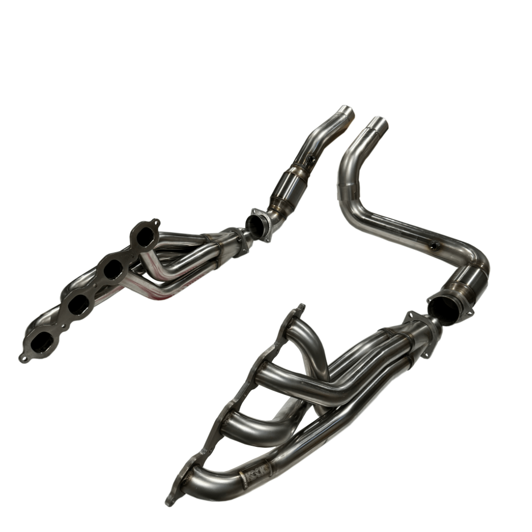 Kooks 1-7/8" Long Tube Header & H.O. GREEN Catted Conn. Kit. 23+ Cadillac Escalade V. - 2864H440