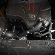 AFE BladeRunner 2-3/4 IN Aluminum Hot-Side Charge Pipe Black (2021-2021 GR Supra) - 46-20488-B