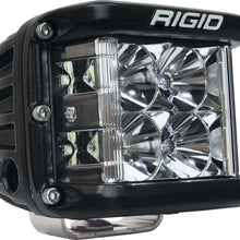 RIGID Industries Rigid D-Ss Pro Side Shooter, Flood Optic, Surface Mount, Black Housing, Single - 261113