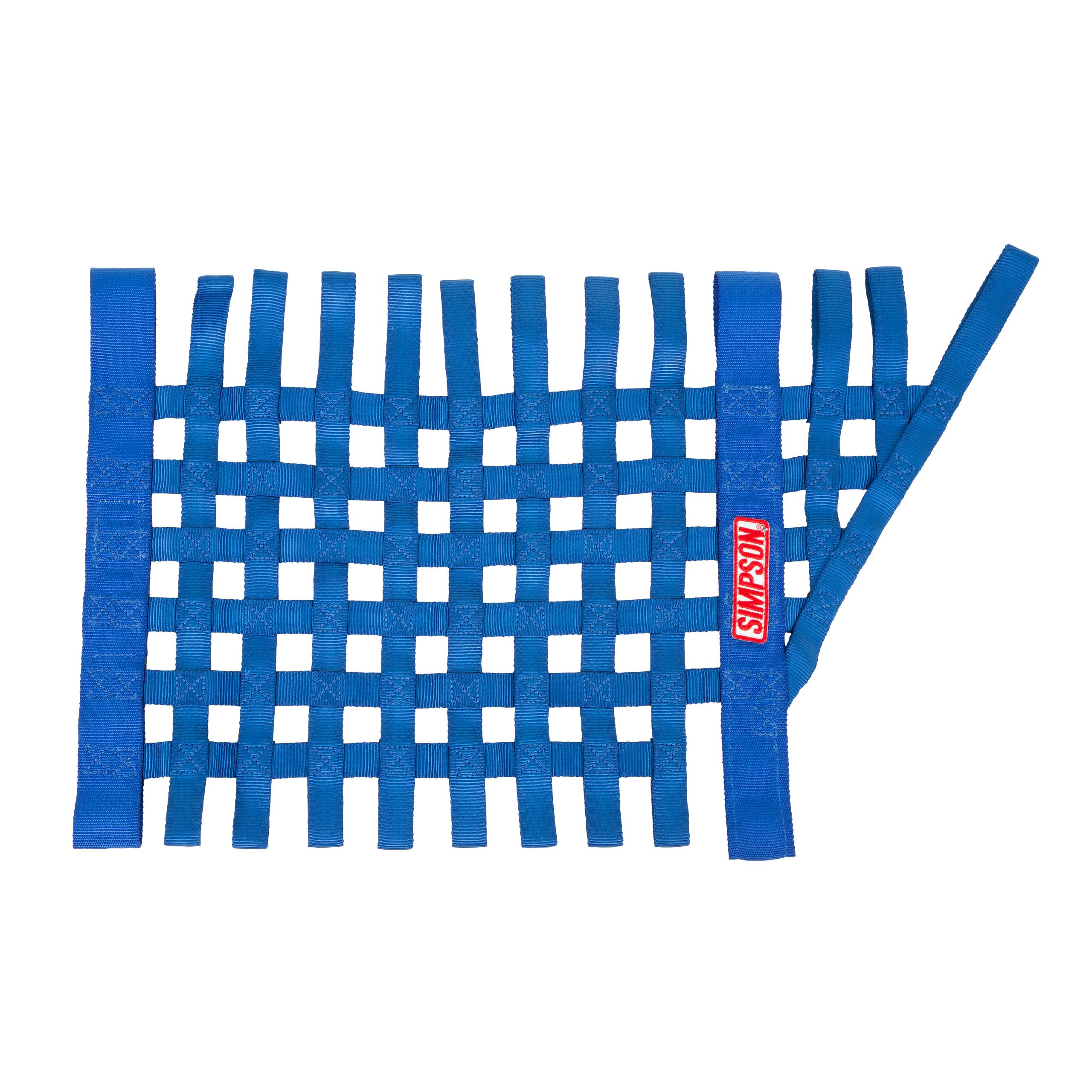 Simpson Racing Standard Stock Car Window Net - 36004BL