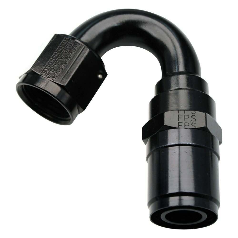 Fragola #6 Race-Rite, Crimp-On Hose End, 150 Degree - 2615006