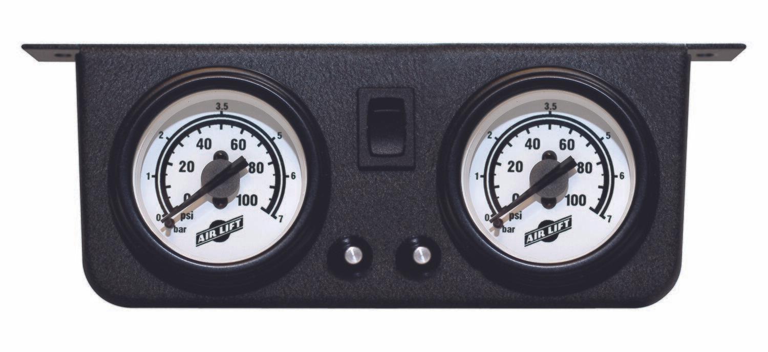 Air Lift Performance Dual Gauge Panel Assembly - 26159