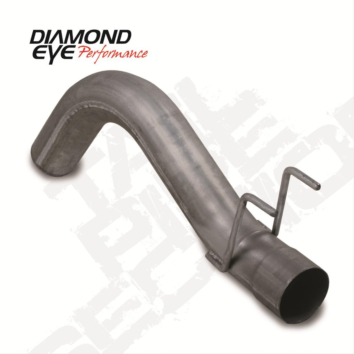 Diamond Eye Performance Exhaust Pipe 5 Inch 04.5-Early 07RAM 2500/3500 First Section Pass Stainless Performance Series Diamond Eye - 262060