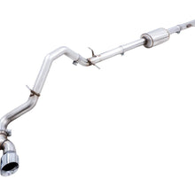 AWE 0FG Catback Dual Side Exit Exhaust for 4th Gen Silverado/Sierra 1500 5.3L (Flat Bumper) - Chrome Silver Tips - 3015-22207