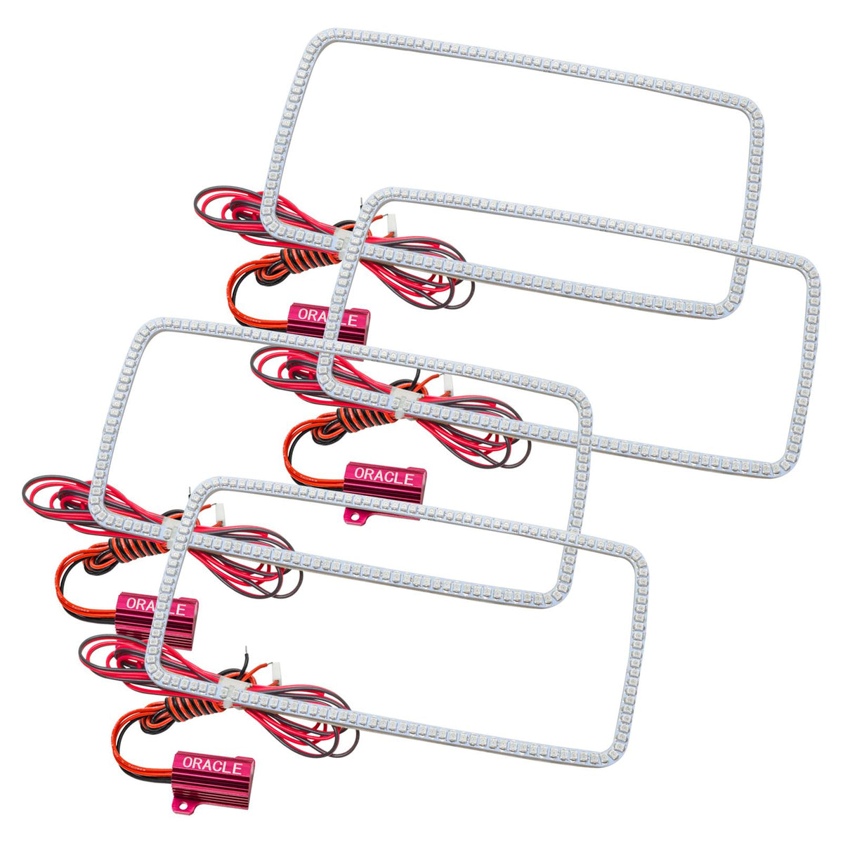 Oracle Lighting Led Halo Kit, New Square Ring Design, White - 2629-001