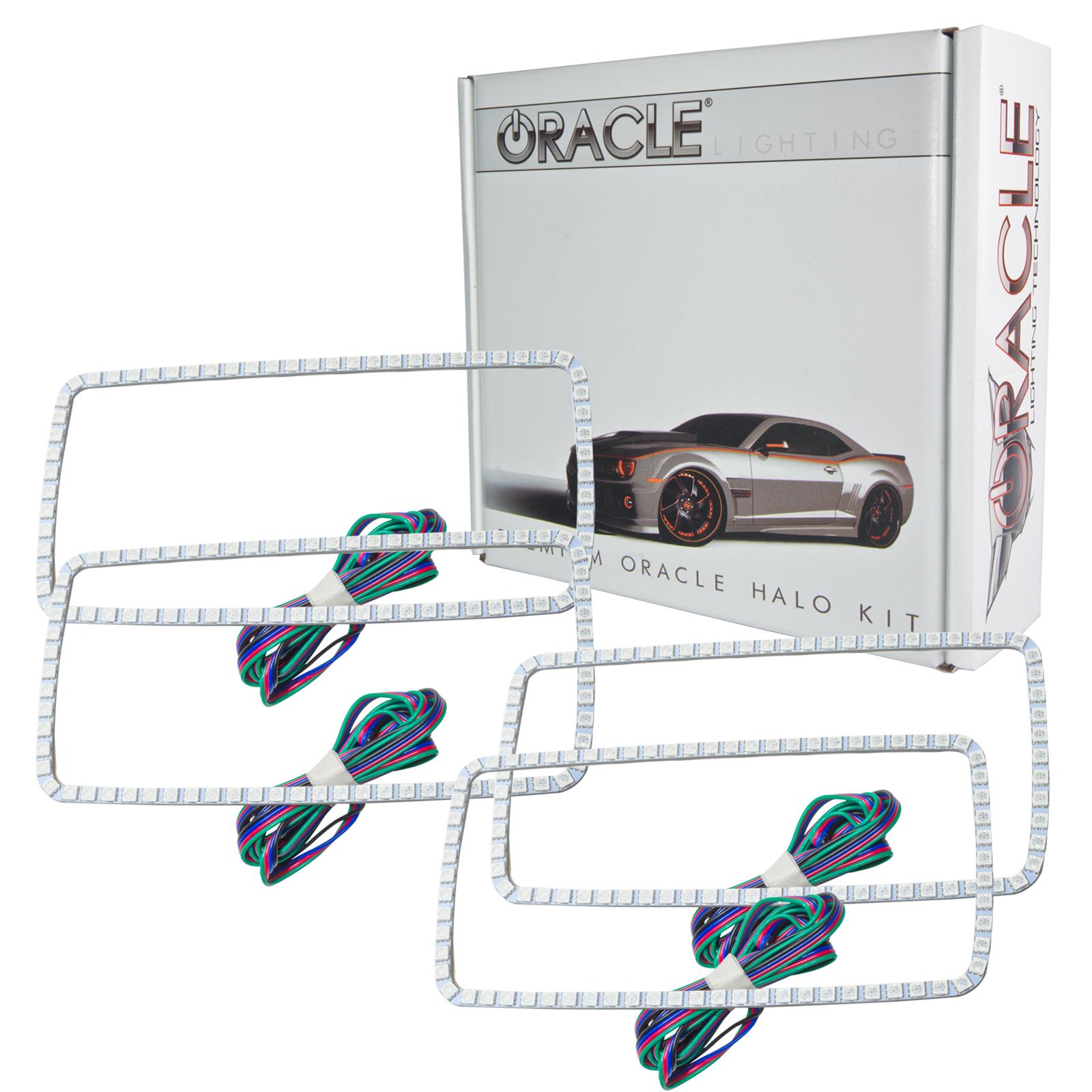 Oracle Lighting Colorshift Halo Kit, New Square Ring Design, Colorshift 2.0 - 2629-333