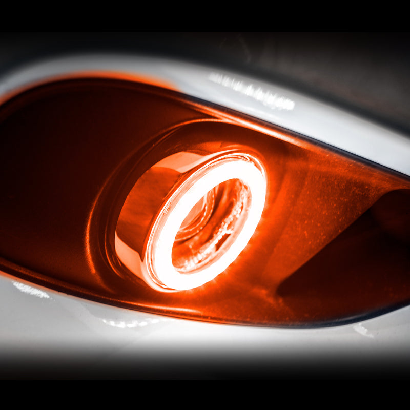 Oracle 11-13 Dodge Durango Surface Mount LED Fog Light Halo Kit - Amber