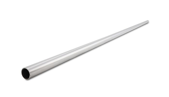 Vibrant Performance 1.625" O.D. 304 Stainless Steel Straight Tubing - 5 Foot Length - 2637