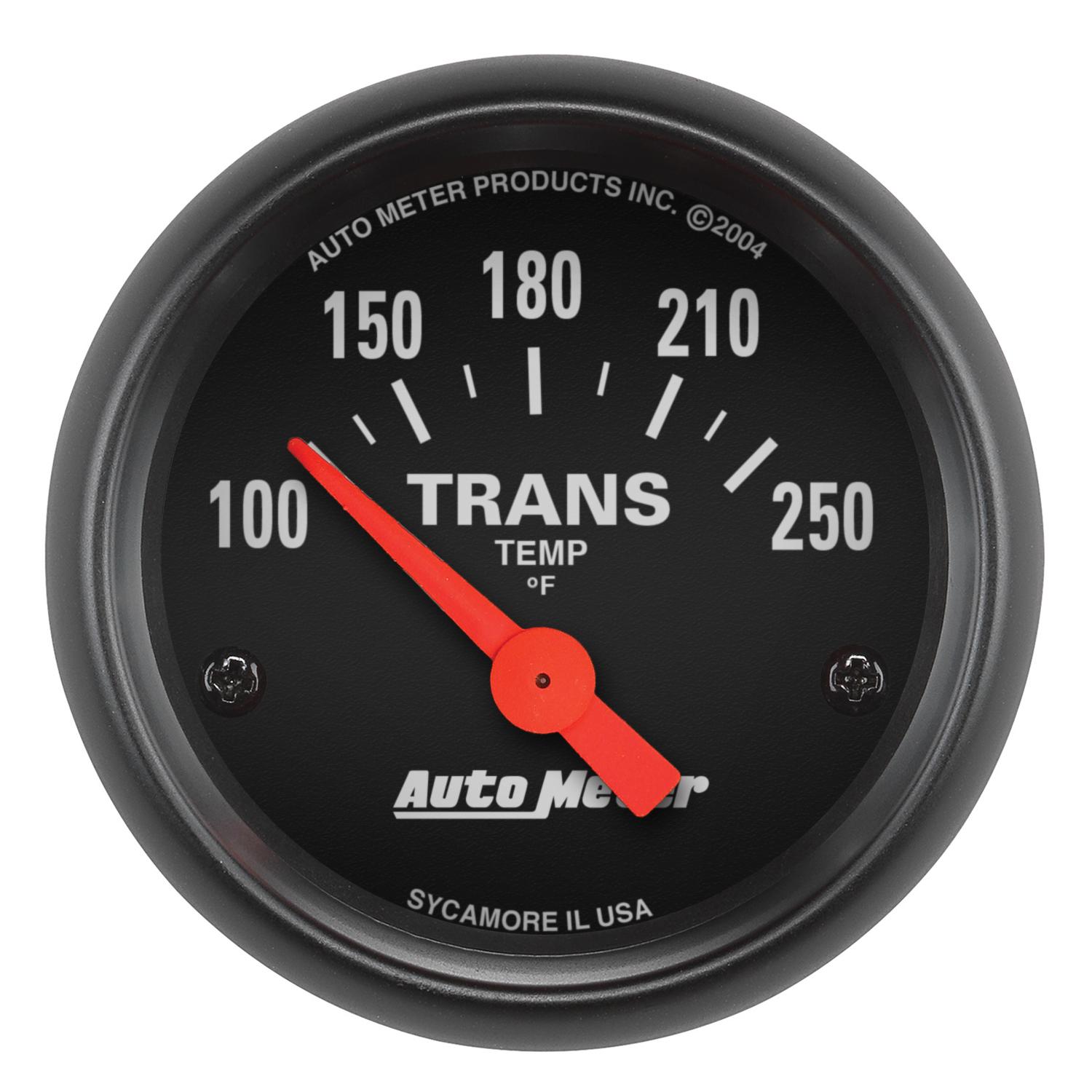 Auto Meter 2-1/16" TRANSMISSION TEMPERATURE, 100-250 °F, Z-SERIES - 2640