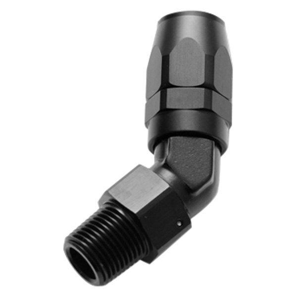 Vibrant Performance -16An Male Npt 45 Deg. Hose End Fitting, Pipe Thread: 3/4" Npt - 26410