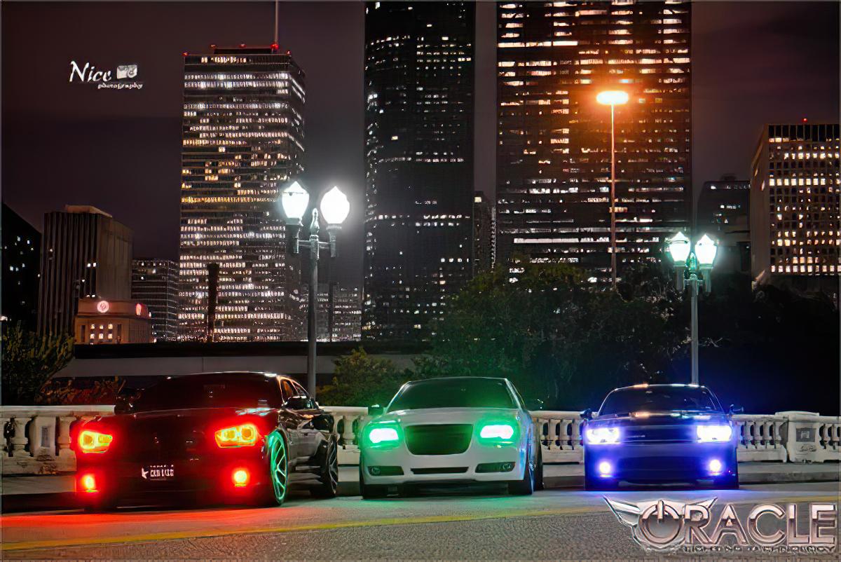 Oracle Lighting Colorshift Halo Kit, W/ Drl, Colorshift 2.0 (2011-2019 300) - 2642-333