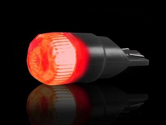 Recon 99-04 License Plate Bulbs / 05-13 Mustang LED Dome Lights (Red- Set of 2)