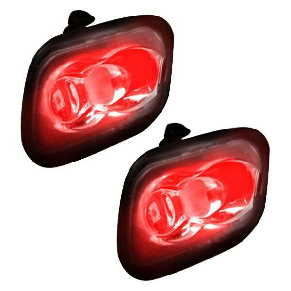 Recon Ford 17-21 SUPERDUTY & 15-20 F150 & 17-20 RAPTOR & 21-23 BRONCO Ultra High Power LED Mirror / Puddle Light Kit - 264243RD