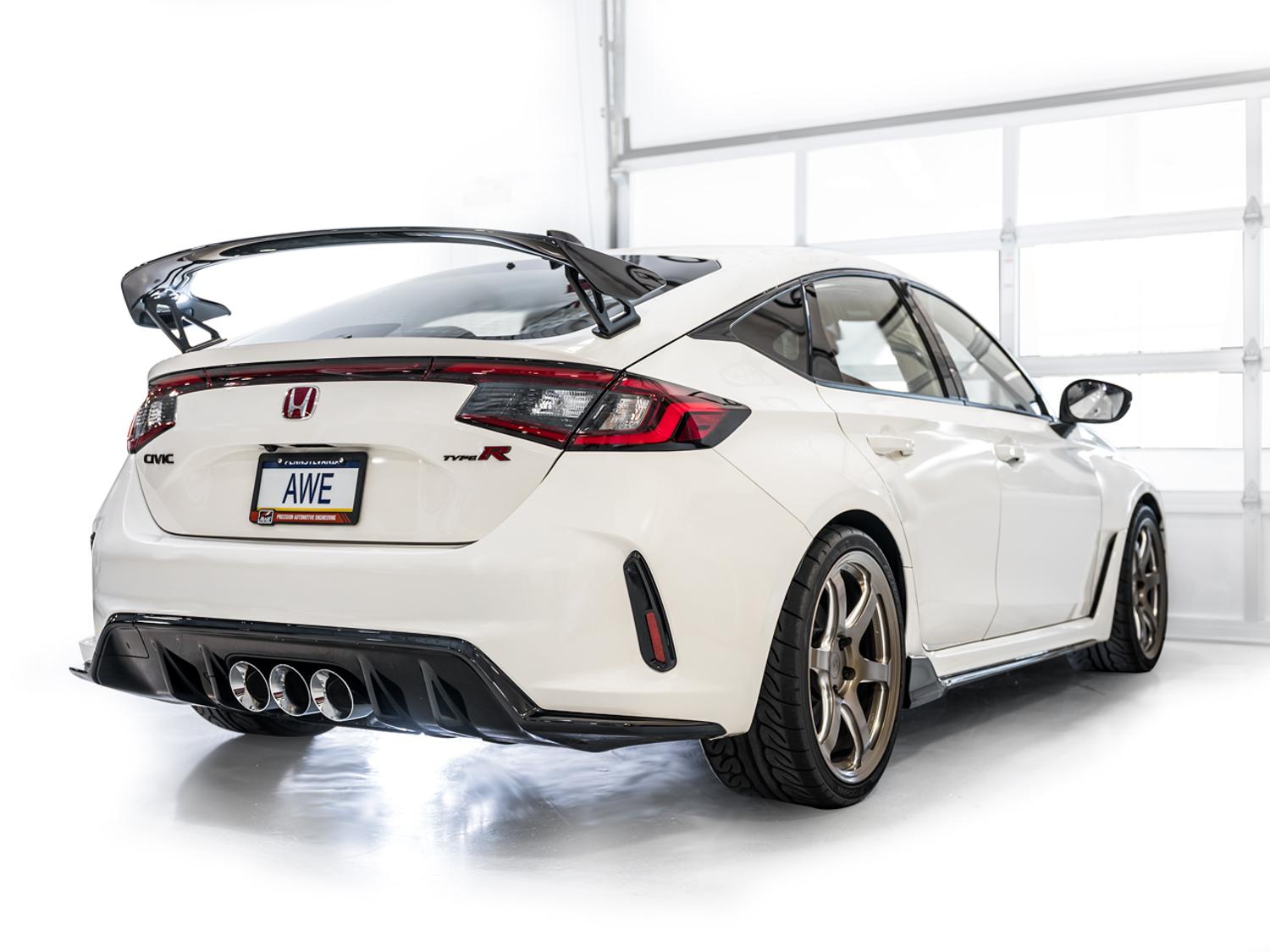 AWE Touring Edition for FL5 CTR - Triple Chrome Tips - 3015-52287