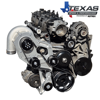 Texas Speed Supercharger POWERED by Rotrex - Tuner Kit for LSx 99-13 GM Trucks - TSP-LSTRK-Kit