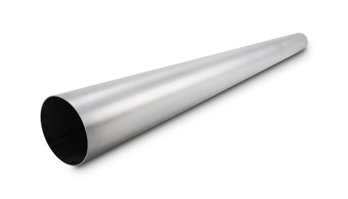 Vibrant Performance 5" O.D. 304 Stainless Steel Straight Tubing - 5 Foot Length - 2649