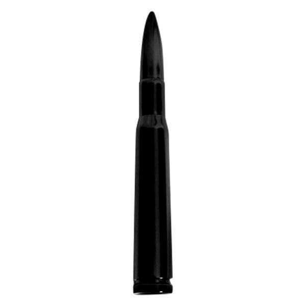 Recon .50 Cal Bullet Shaped Aluminum 5" Antenna - 264ANT50BK