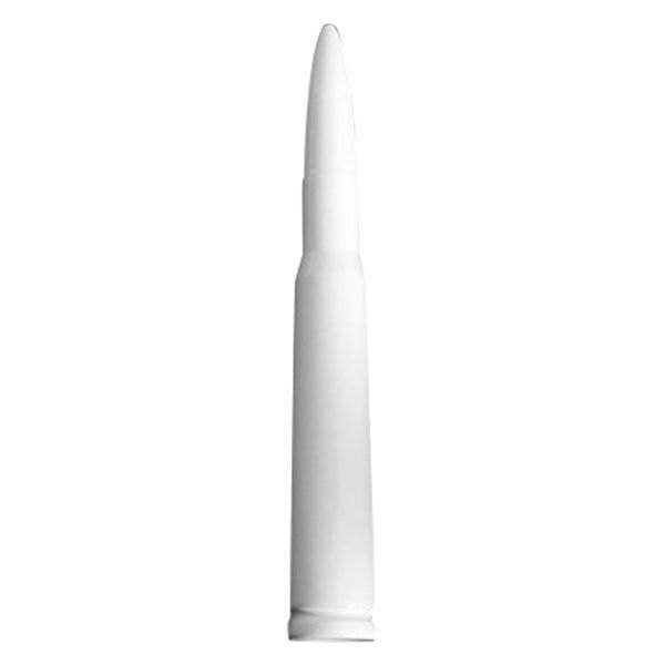 Recon .50 Cal Bullet Shaped Aluminum 5" Antenna - 264ANT50WH