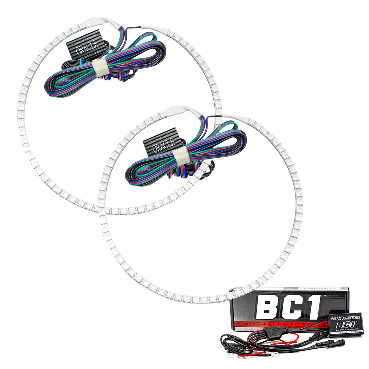 Oracle Lighting Colorshift Halo Kit, Hid Projector Style, Colorshift - Bc1 (2013-2014 Mustang) - 2652-335