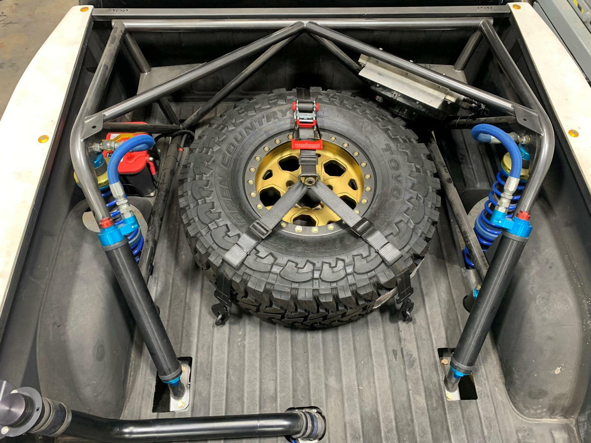 SpeedStrap 2 Inch HD 3-Point Spare Tire Tie-Down with Swivel Hooks - 26550