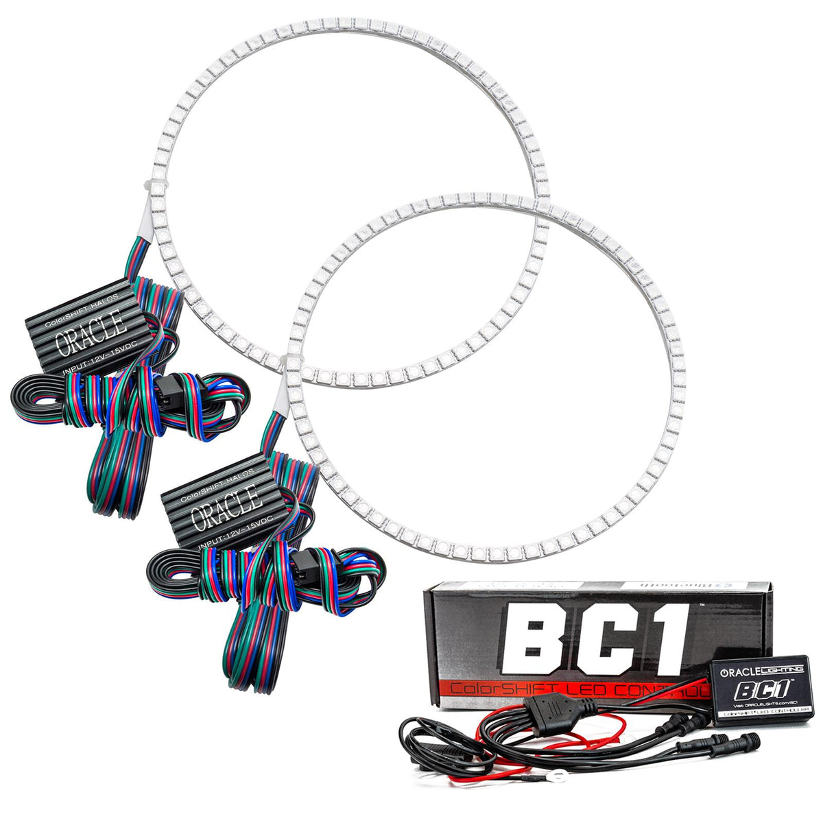 Oracle Lighting Colorshift Halo Kit, Colorshift - Bc1 (2007-2016 Wrangler) - 2665-335