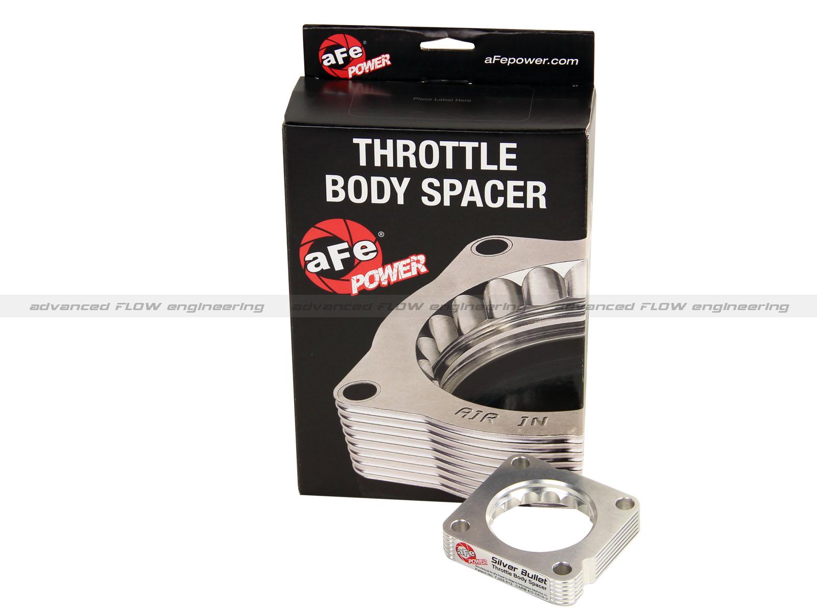 AFE Silver Bullet Throttle Body Spacer Kit (2008-2015 ILX, TSX, Accord, Civic) - 46-37001