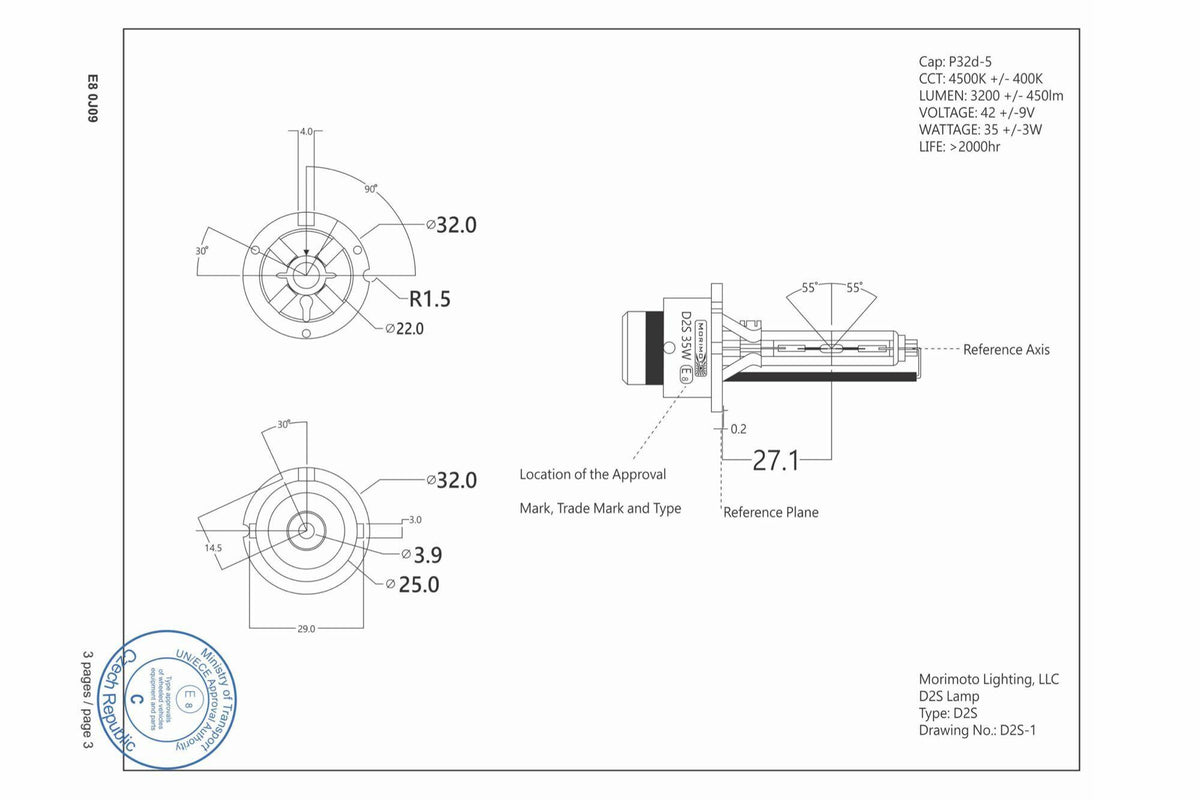 Morimoto D2R: XB 4K HID Bulbs (Pair) (Universal) - MM.N.066