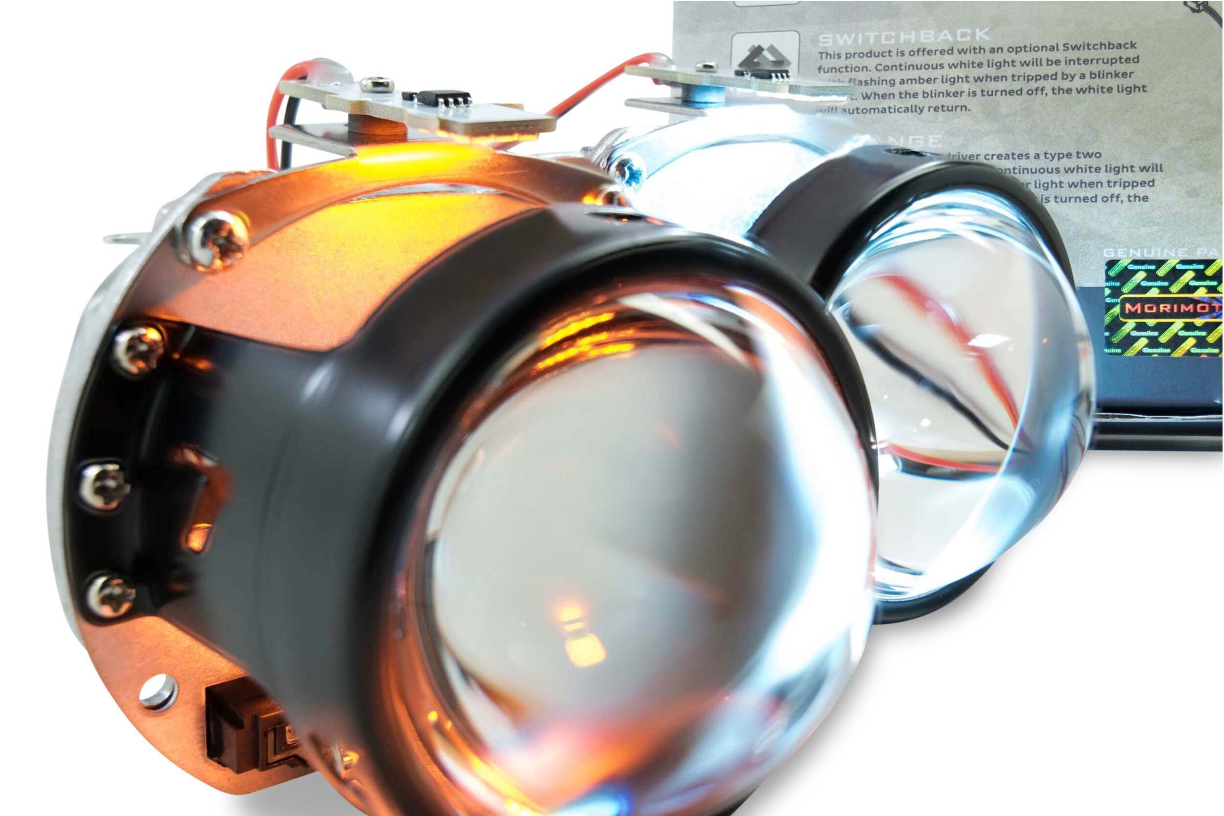 Morimoto Demon Eye Bracket: Mini H1 (Universal) - LED130