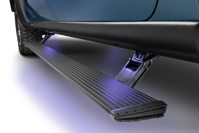 AMP Research PowerStep Xtreme Electric Running Board for Extreme Conditions fits 22-24 Chevrolet Silverado/GMC Sierra Double and Crew Cab Includes Gas and Diesel - 78255-01A