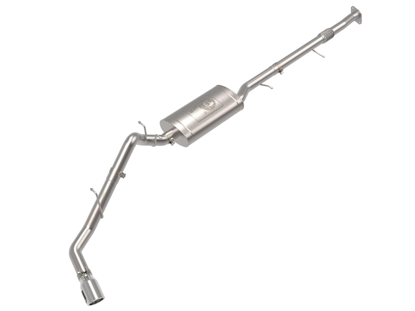 AFE Apollo GT Series 3 IN 409 Stainless Steel Cat-Back Exhaust System w/ Polish Tip (2023-2024 Colorado , Canyon) - 49-44141-P