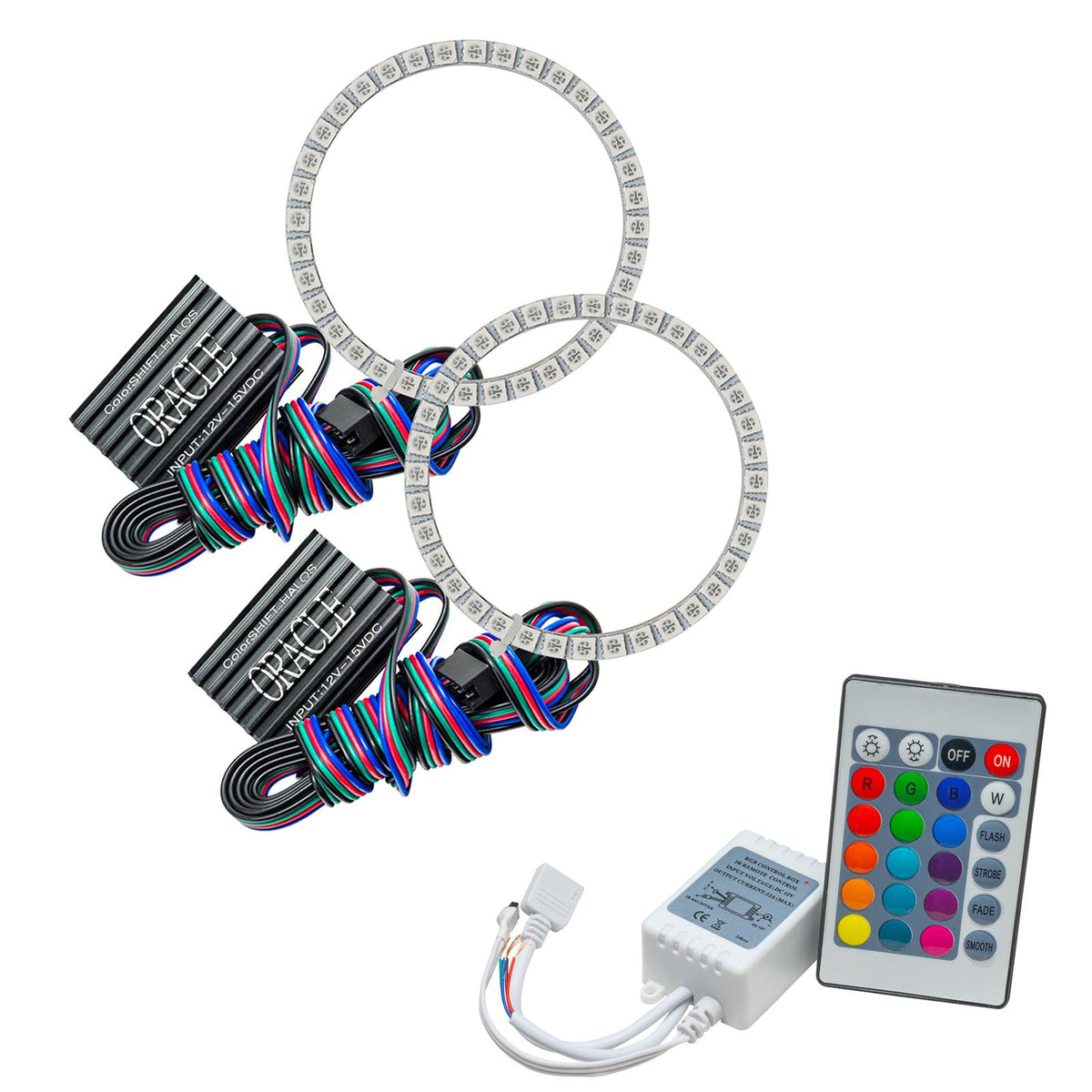 Oracle Lighting Colorshift Halo Kit, Colorshift - Simple (2011-2012 Prius, Prius C, Prius Plug-In, Prius V) - 2679-504