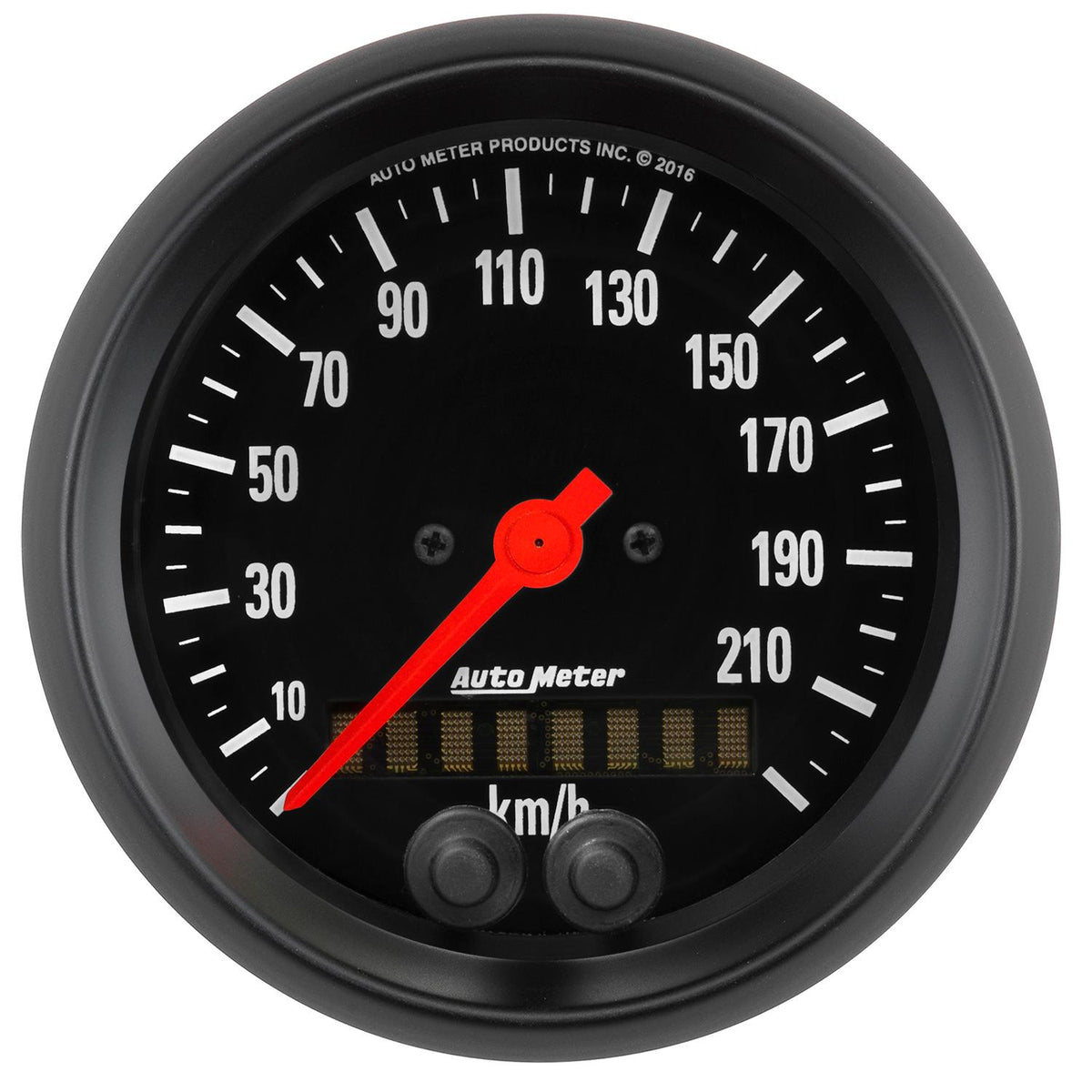 Auto Meter 3-3/8" SPEEDO, 225 km/h, GPS, Z-SERIES - 2680-M