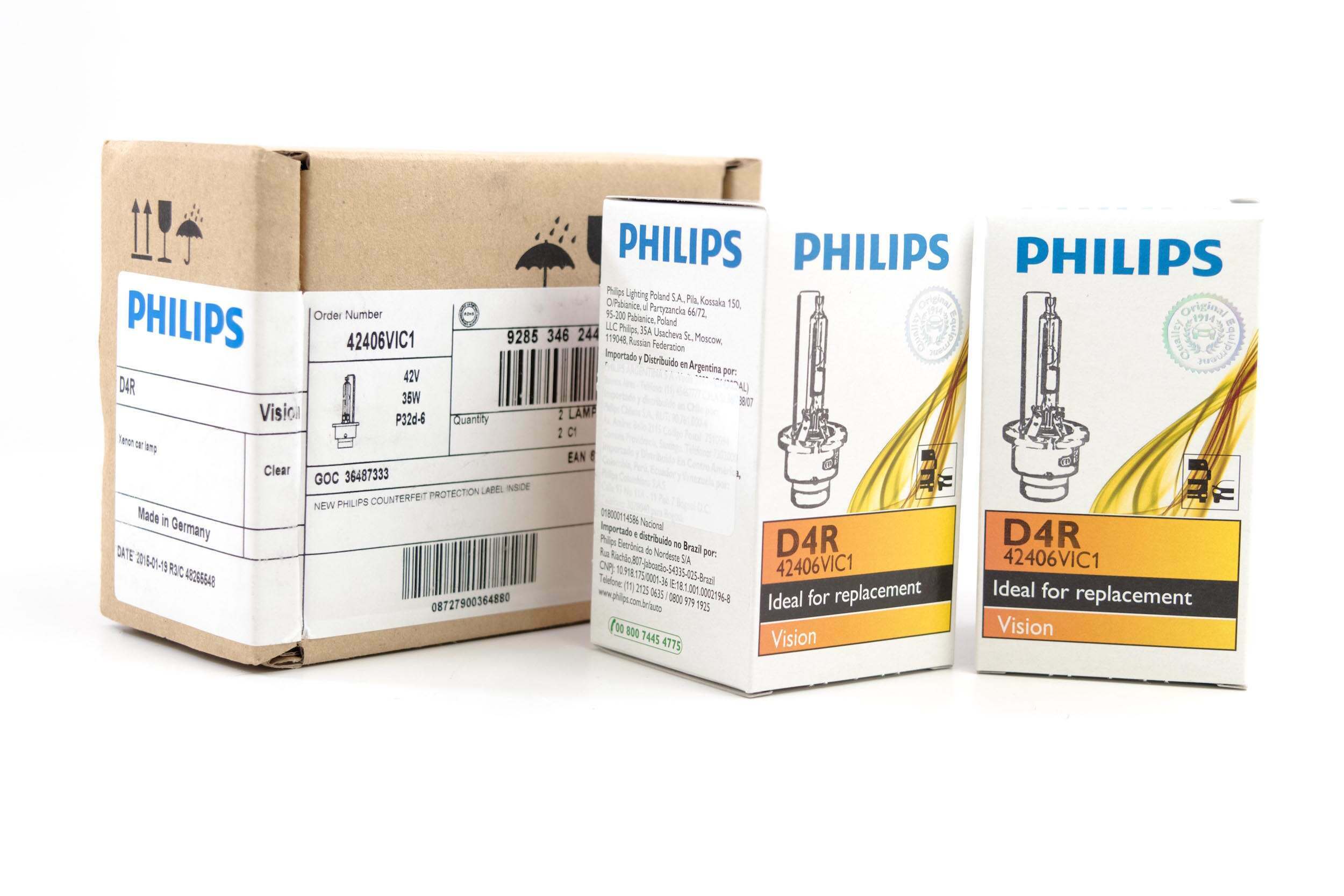 Philips D4R:  42406 XenEco (4300K) (Single) (Universal) - B900