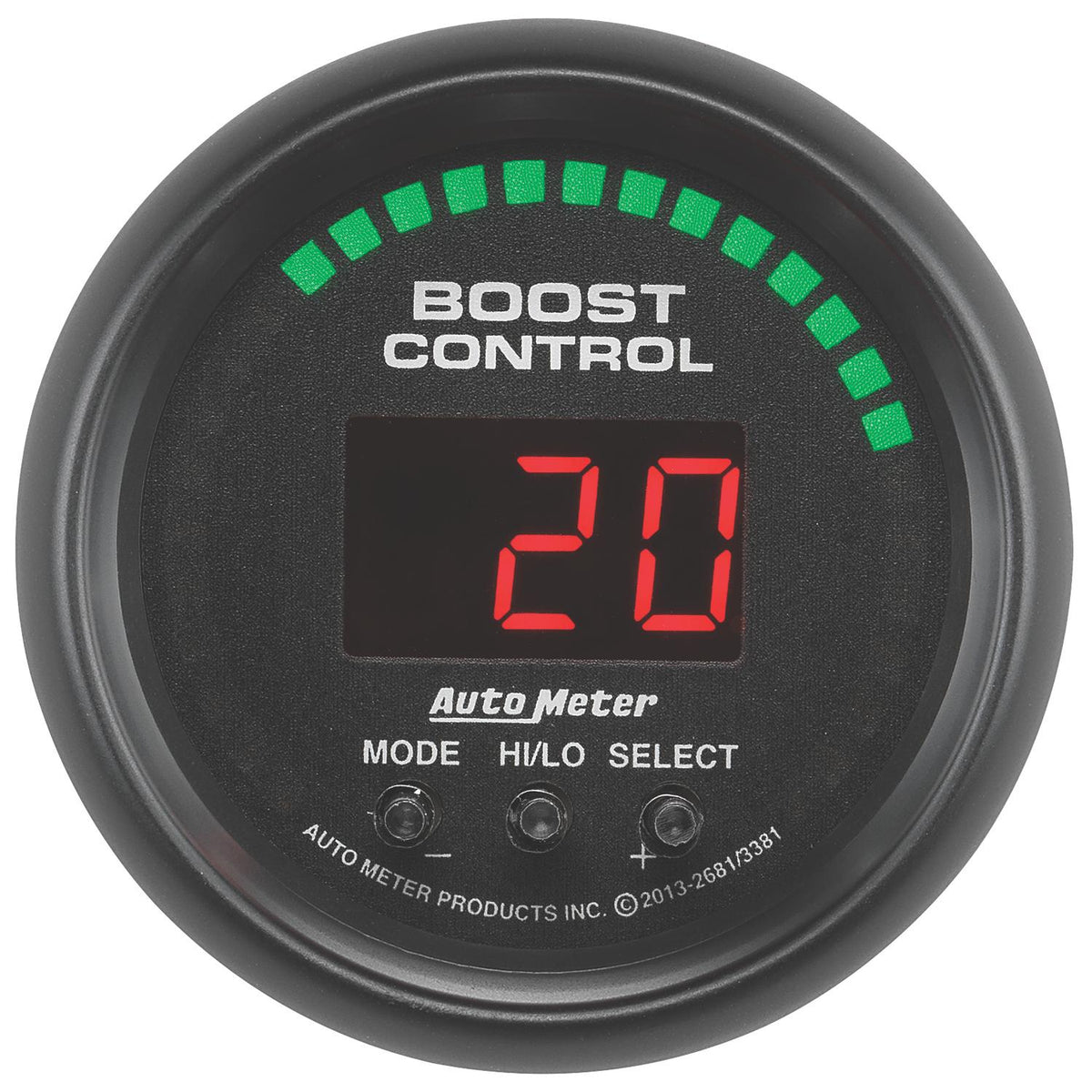 Auto Meter 2-1/16" BOOST CONTROLLER, 30 IN HG/30 PSI, Z-SERIES - 2681