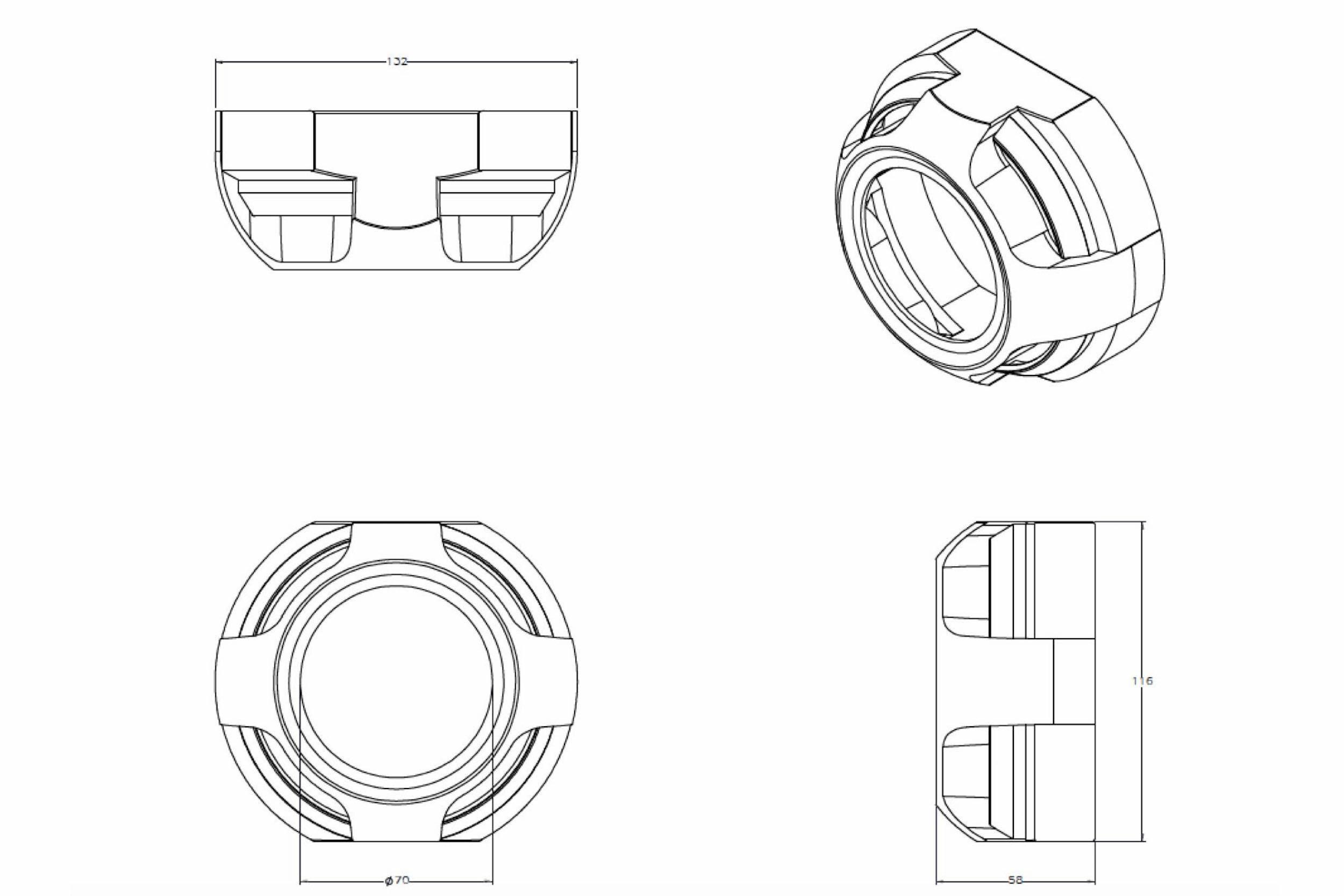 Morimoto Apollo 2.0 Flat (Universal) - S120