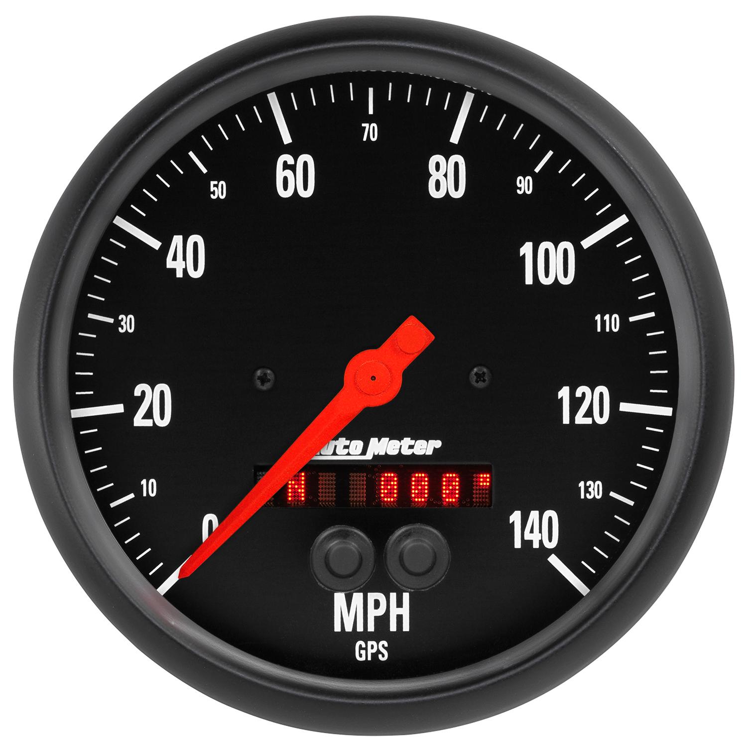 Auto Meter 5" GPS SPEEDOMETER, 0-140 MPH, Z-SERIES - 2684