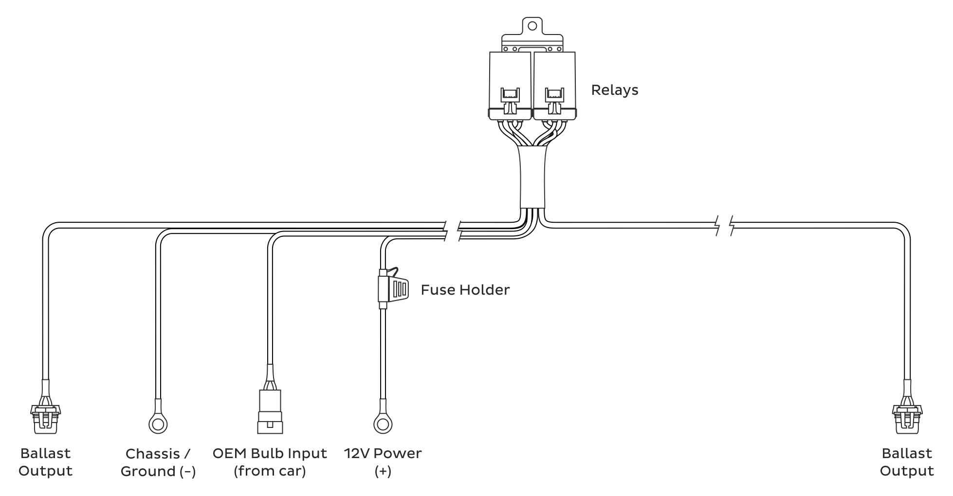 Morimoto HD Relay: 9005/9006/9012/H10 (Universal) - H10