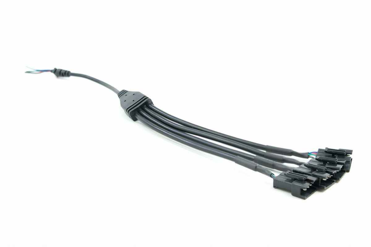 Acme Splitter: Bare 4 Wire to 4x JST 4P Male (Universal) - H697
