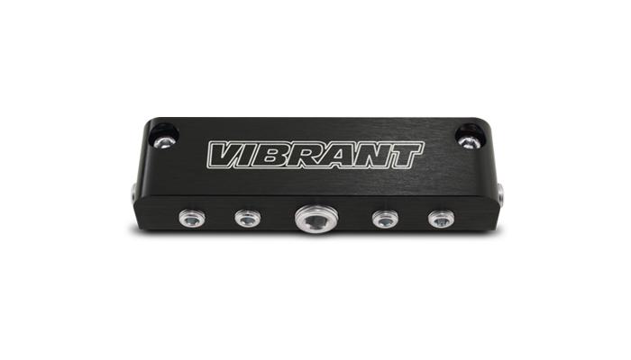 Vibrant Performance Vacuum Manifold - Anodized Black - 2691
