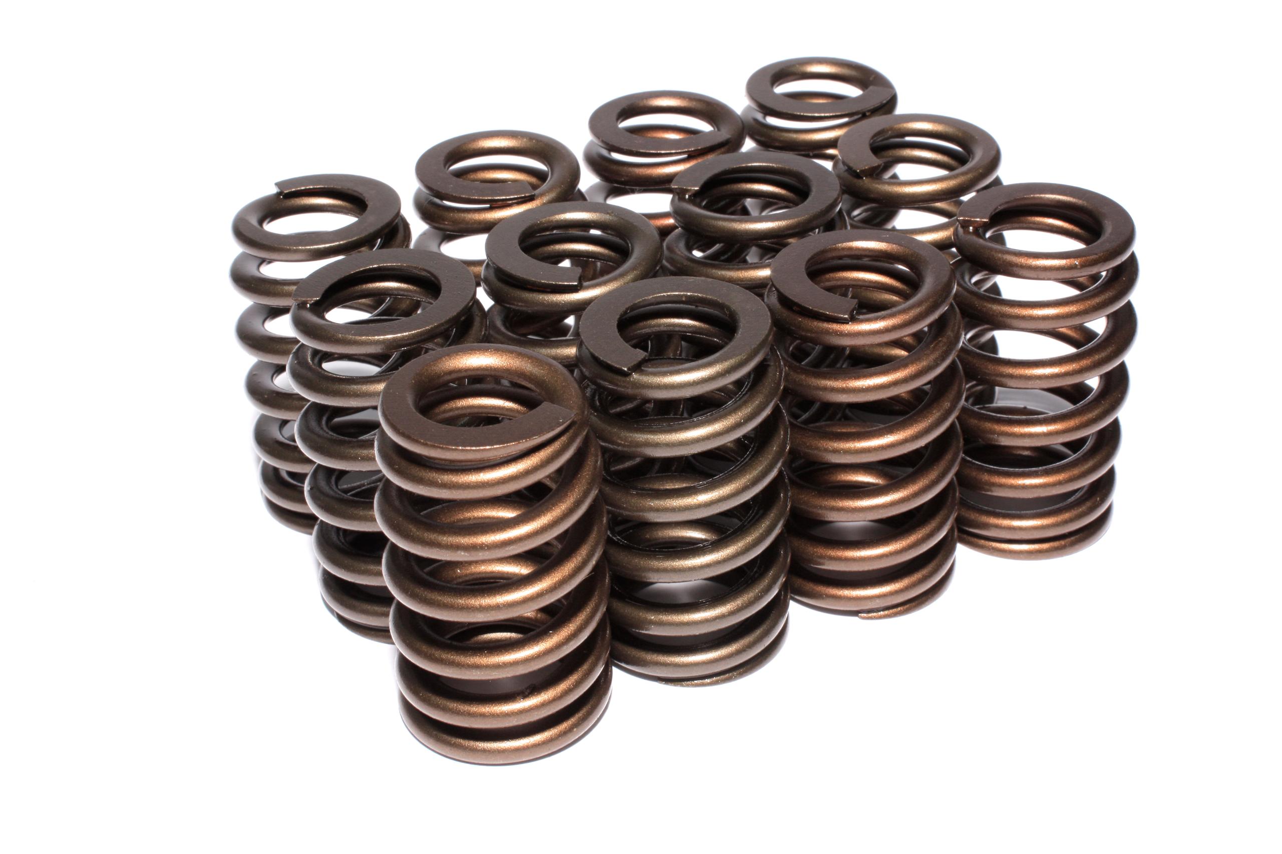 Comp Cams Skip to the beginning of the images gallery
Beehive™ Valve Spring: Top 1.065" O.D., .650" I.D.; Bottom 1.240" O.D., .825" I.D. - 26981-12