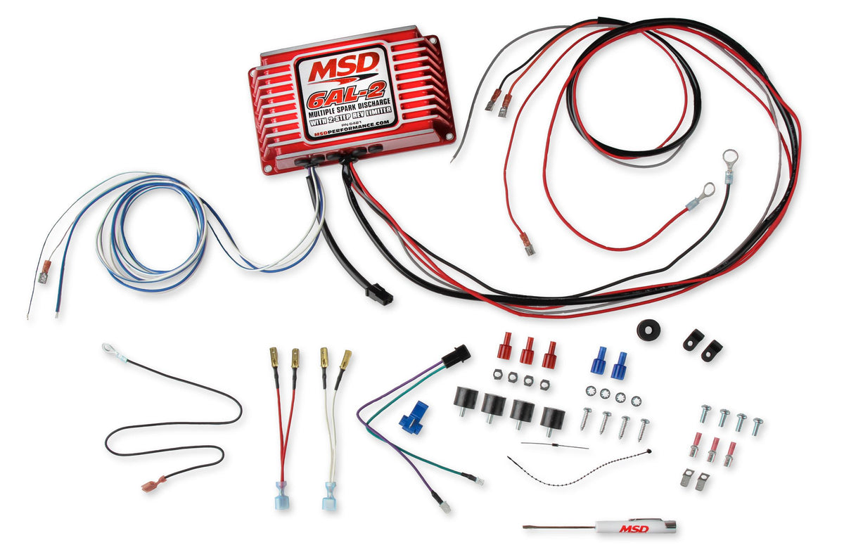 Msd 6421 Msd 6Al-2, With 2-Step Limiter, 4, 6, 8-Cyl.