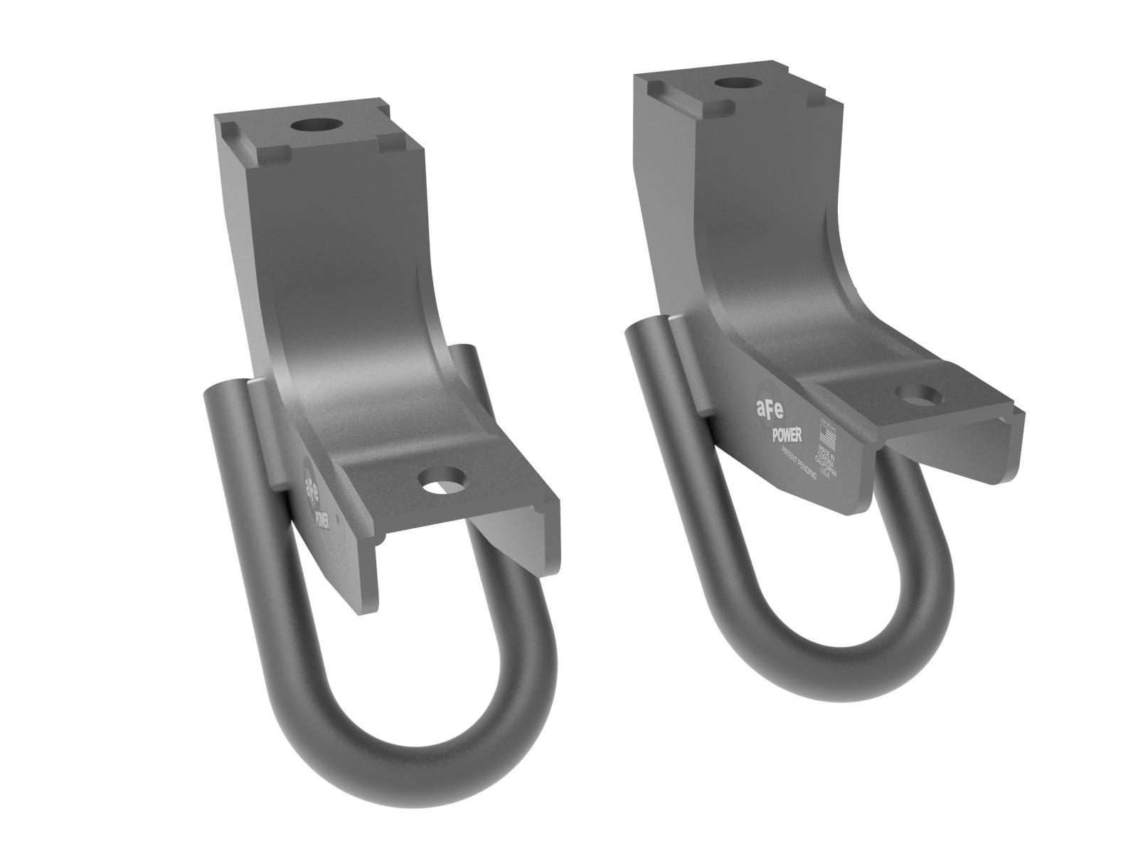 AFE aFe POWER Front Tow Hook Gray Toyota Tundra 22-23 V6-3.4L (tt) - 450-72T001-G