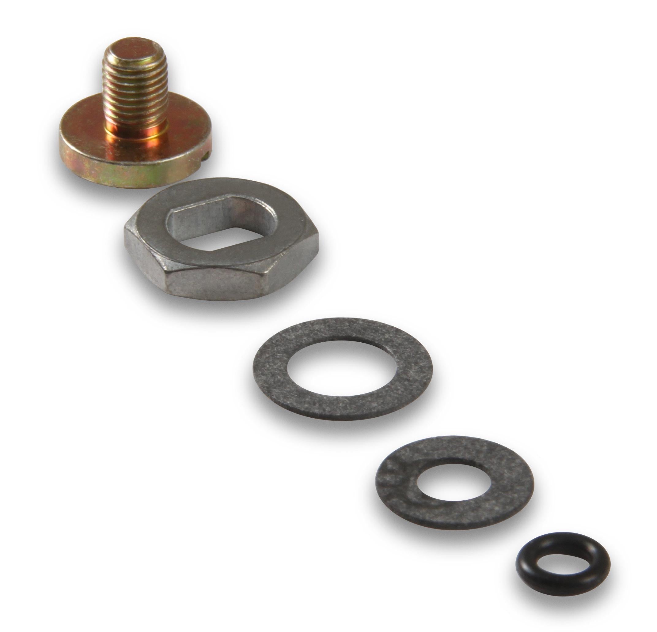 Holley Needle And Seat Hardware Kit - Gold.  - 34-7