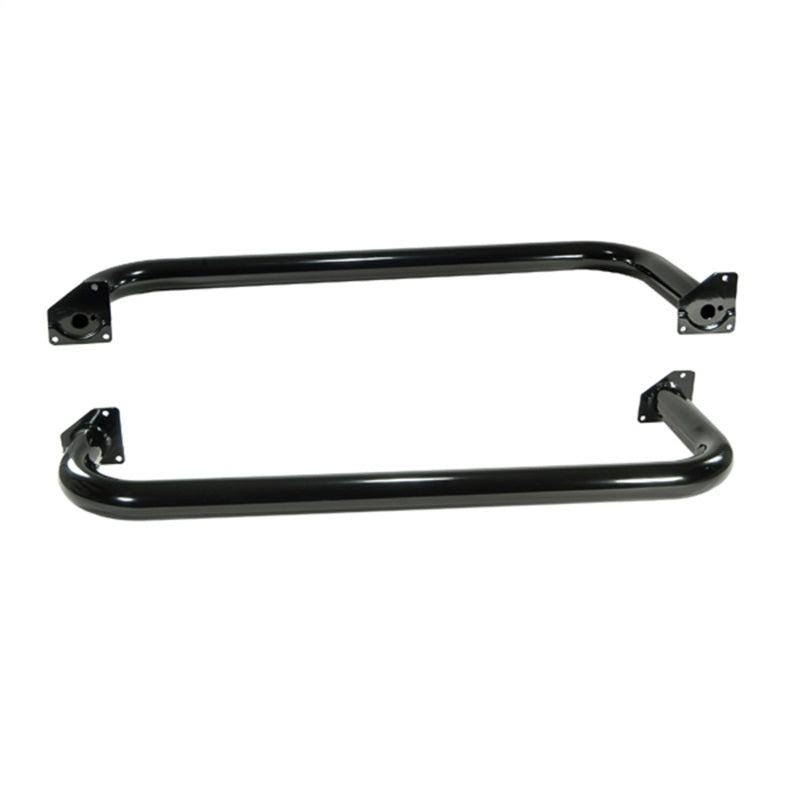 Rugged Ridge Tube Side Step Kit Round 3 Inch Black; 97-06 Jeep Wrangler Tj - 11590.04
