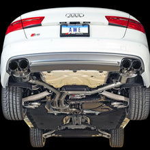 AWE Tuning Audi C7 / C7.5 S6 4.0T Touring Edition Exhaust - Diamond Black Tips - 3015-43010