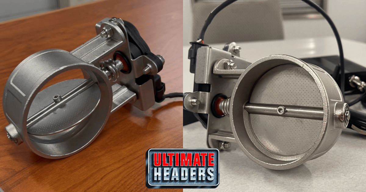 Ultimate Headers 3" Electronic Cut-Outs - 3.0-Exhaust-Valve