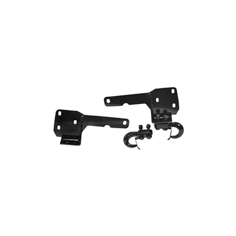 Rugged Ridge Tow Hook/Frame Bracket Kit; 84-01 Jeep Cherokee Xj - 11236.05