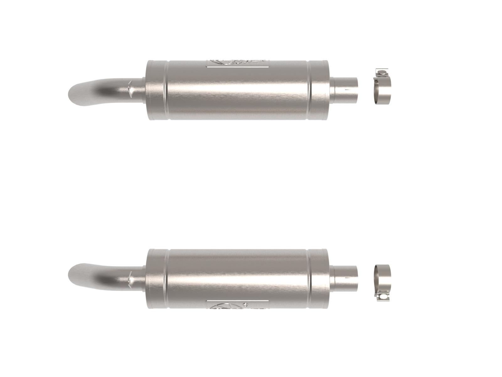 AFE     Vulcan Series 2.5" 304 Stainless Steel Cat-Back Exhaust System (Mercedes Benz G500 (W463) 02-08 V8-5.0L)