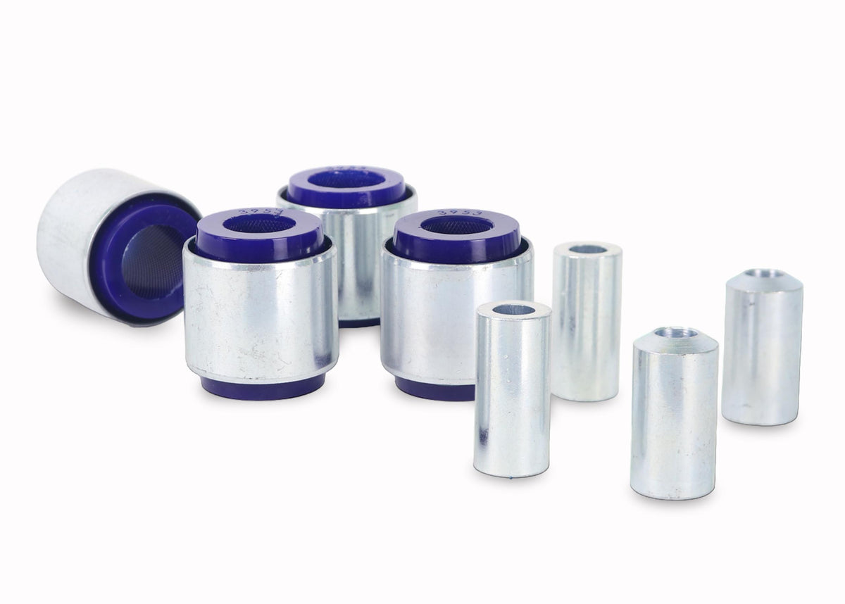 SuperPro Rear Upper Forward Control Arm Inner & Outer Bushing Kit (2006-2015 BMW Fitments) - SPF3955K