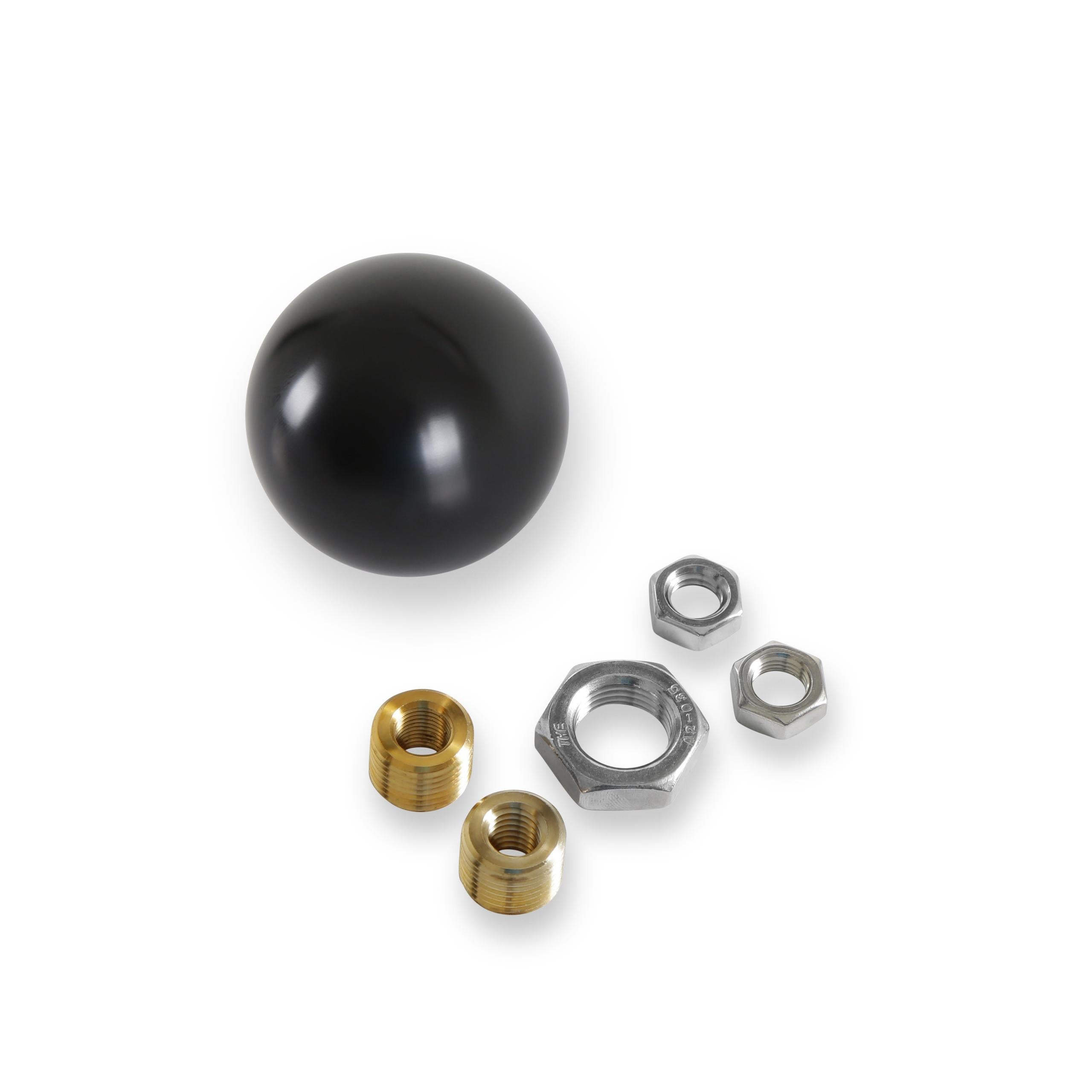 HURST Billet Shift Knob - No Shift Pattern - Gloss Black - 163001HST